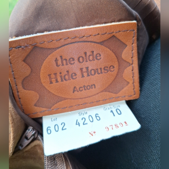 (10) Vintage Suede Leather Pleated Maxi Skirt, The Olde Hide House - Picture 10 of 16